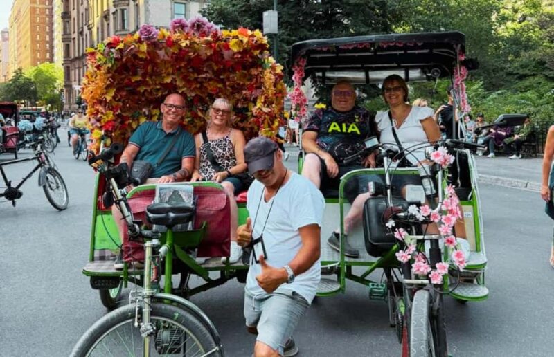 Best of Central Park: Top-Rated Pedicab Tour NYC - The Park’s Recreation and Film Spots