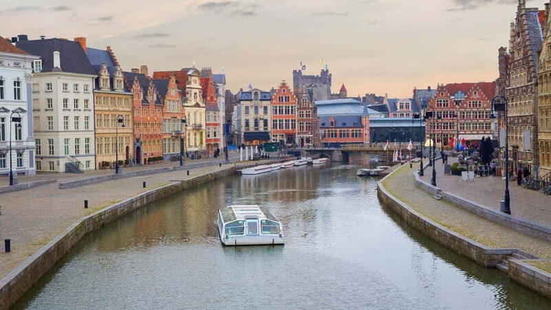 Best of Gent: Private Walking Tour with a Local - Crossing the St. Michaels Bridge for City Views