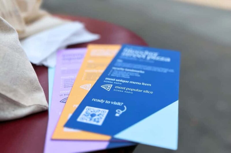 Best of Lower Manhattan: Pizza Crawl - Physical Accessibility and Practical Tips