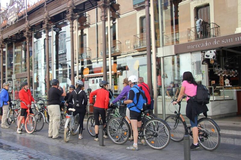 Best of Madrid: 3-Hour Guided Bike Tour in Small Groups - Food Market and Neighborhood Charm at La Latina