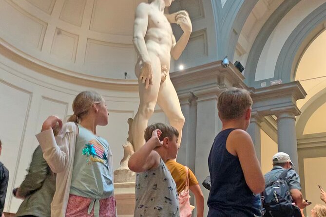 Best of Michelangelo in Florence Tour for Kids with Academy Gallery Fast Access - The Marvel of Piazza del Duomo and Its Soft Colors