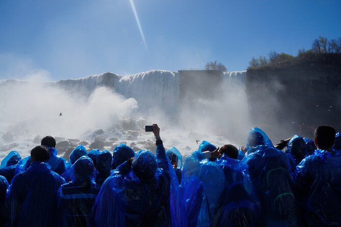 Best of Niagara Falls USA Tour with Cave & Maid of the Mist Boat - Viewing Niagara Falls from the Observation Tower
