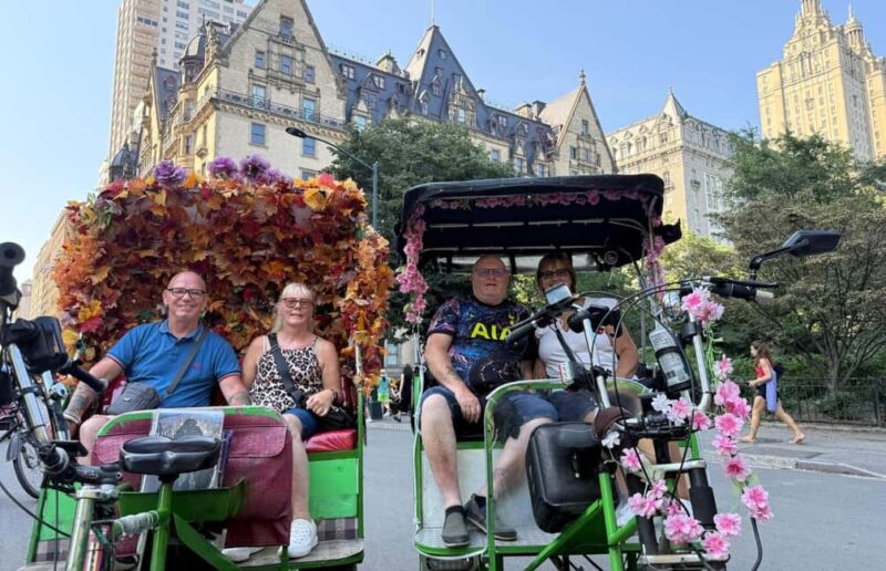 Best of NYC:Top-Rated Central Park Gossip Girl Pedicab Tour - Frequently Asked Questions