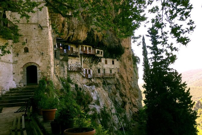 BEST OF Off-The-Path PELOPONNESE. Villages Monastary River Museum - Walking in the Lousios Gorge: Nature’s Refreshing Escape