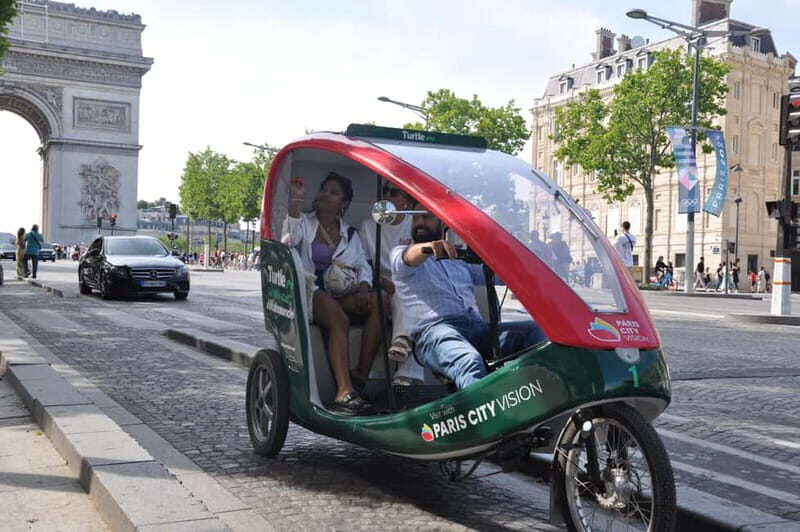Best of Paris Private Rickshaw bike Tour with guide - Exploring Paris Landmarks in a Rickshaw Style