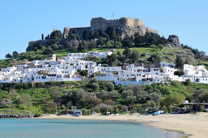 BEST OF RHODES ISLAND - PRIVATE TOUR - SHORE EXCURSION - FULL DAY - 4 People - Scenic Overview from Monte Smith Hill