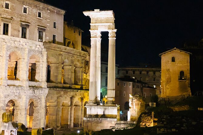 Best of Rome by Night Private Sightseeing Chauffeured Tour | pick up/Drop off - The Prosecco Toast on Janiculum Hill
