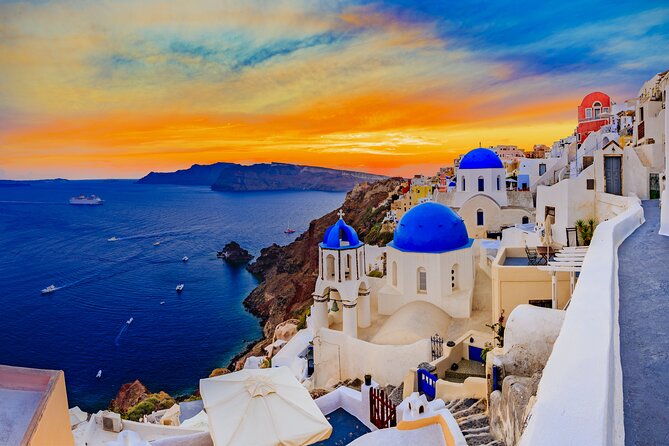 Best of Santorini Full Day Private Trip From Mykonos - Profitis Ilias: The Highest Point of Santorini with Monastery Views