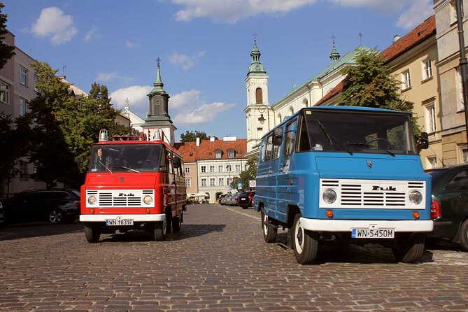 Best of Warsaw - private tour by retro minibus with hotel pickup - Starting at Warsaw’s Old Town: The Cultural Heart of the City