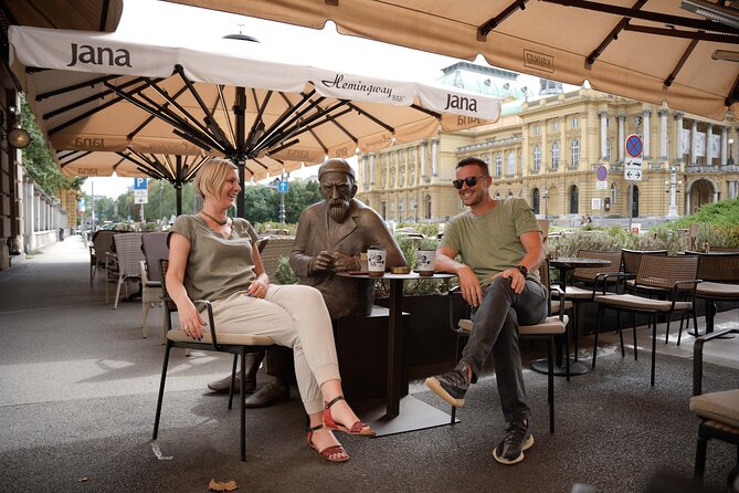Best of Zagreb! Self-guided Waking tour Sit&Meet Croatian greats! - Tasting Croatia’s Market Culture at Dolac Market
