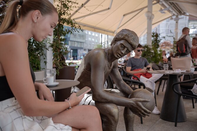 Best of Zagreb! Self-guided Waking tour Sit&Meet Croatian greats! - Tkalciceva Street and Zagreb’s Coffee Culture