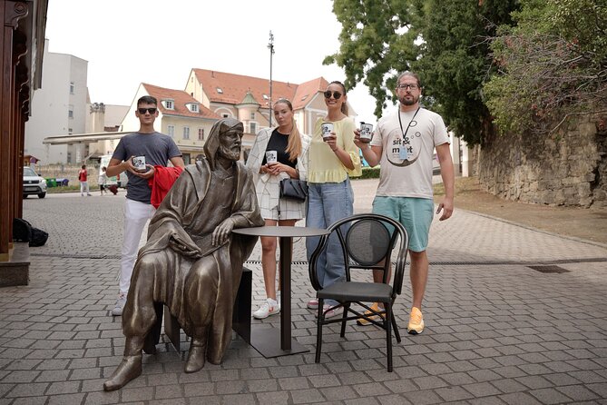 Best of Zagreb! Walking Tour by Sit & Meet; Meet the Great Croats - Main Square and the Mandusevac Fountain