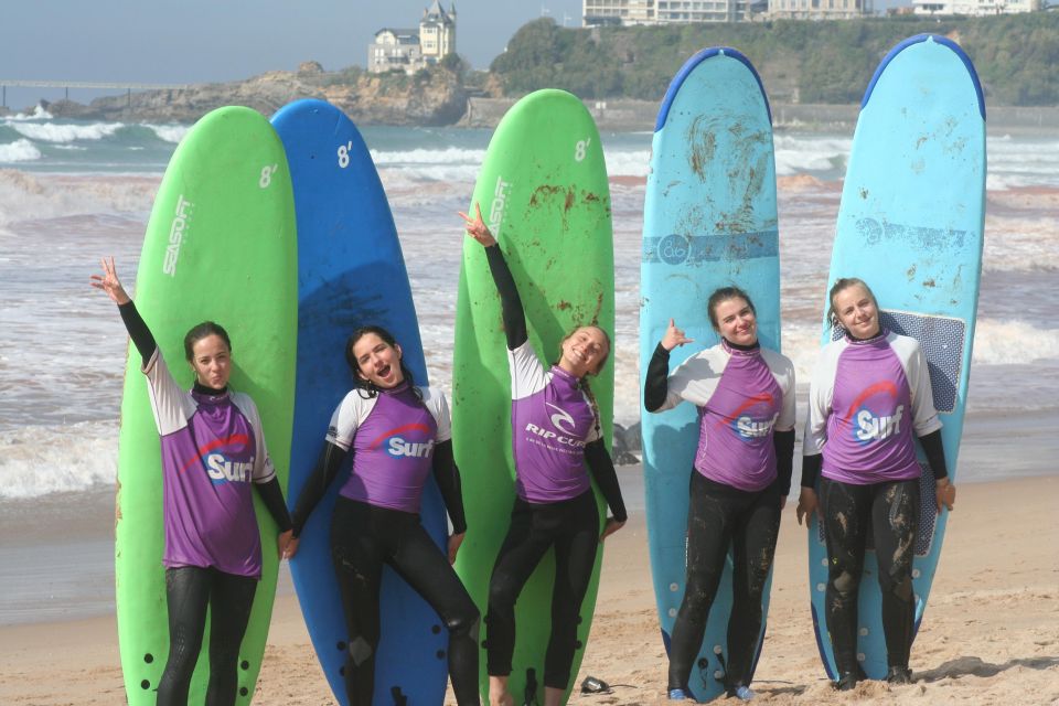 Biarritz : Cours de surf sur la côte Basque. - Instructors: Multilingual and Knowledgeable
