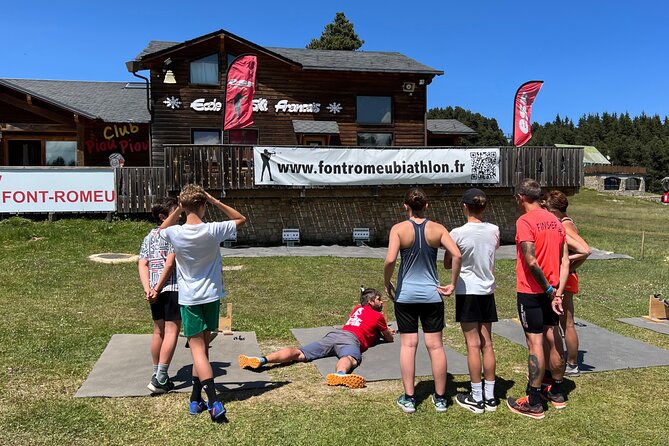 BIATHLON initiation - 1h15 - Accessible to all from 8 years old - Font-Romeu’s Premier Biathlon Experience for Beginners