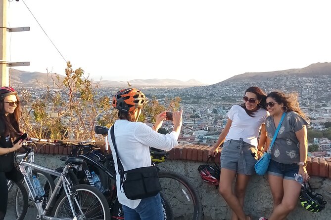 Bicycle Tour through Oaxaca learning about its Urban Art and History - Panoramic Views from Cerro del Fortín