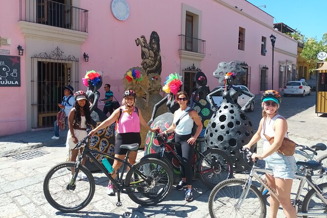 Bicycle Tour through Oaxaca learning about its Urban Art and History - Visiting the Iconic Santo Domingo de Guzmán