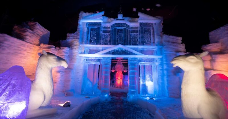 Biddinghuizen: Dutch Ice Sculpture Festival Entry Ticket - Highlights of the Evening Openings During Holidays