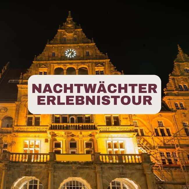 Bielefeld: Night watchman guided tour (adventure tour) - Explore Bielefeld’s Old Town by Night with a Live Acting Night Watchman