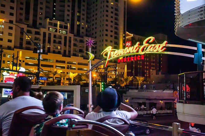 Big Bus Las Vegas: Sightseeing Night Tour by Open-Top Bus - Highlights of Las Vegas Nighttime Landmarks