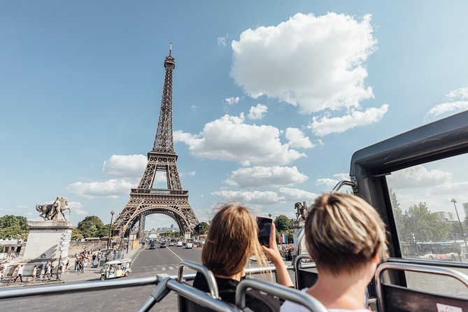 Big Bus Paris Hop-On Hop-Off Tour with Optional River Cruise - The Experience of Paris’s Iconic Landmarks from the Bus