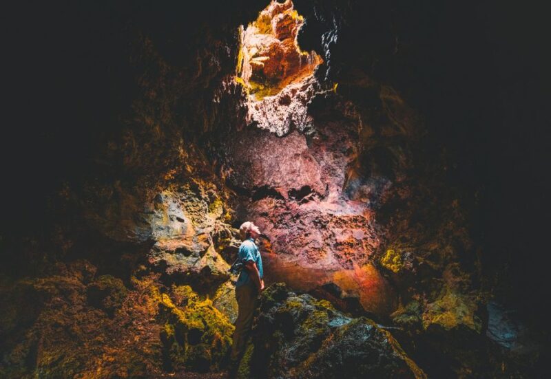 Big Island: Off the Beaten Path Volcano Crater Hike - Climbing Through a Lava Tube Segment