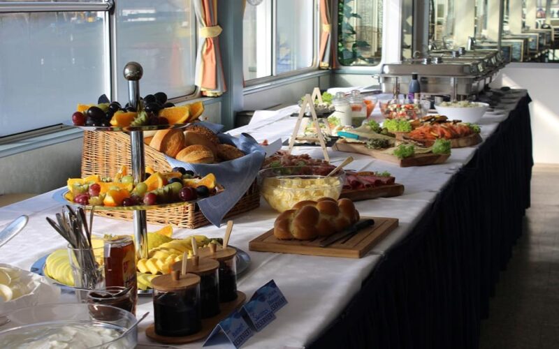 Biggesee: Boat Tour with All-inclusive cake buffet - Highlights of the Ship: EMS Westfalen and Maritime Salons