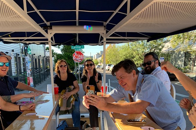 Bike Bar Tours of Rino and Lodo Aboard the Pedal Yacht - Logistics: Meeting Point and Group Size