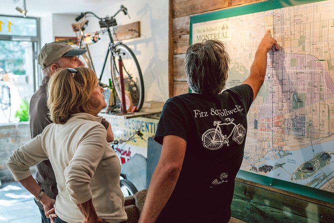 Bike / E-bike Tour : Downtown, Old Montreal, Waterfront by Fitz - Discovering the Notre-Dame Basilica and Old Montreal’s Historic Streets