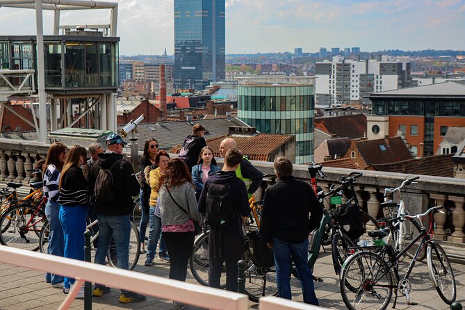 Bike tour Brussels highlights and hidden gems - The Justice Palace and the View from Place Poelaert