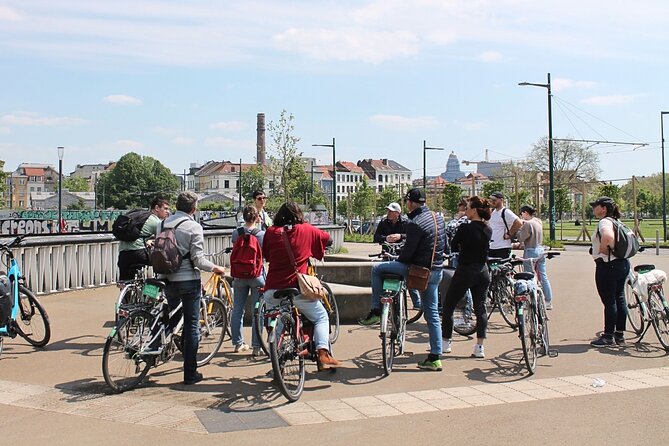 Bike tour Brussels highlights and hidden gems - Discovering the Vibrant Marolles Neighborhood