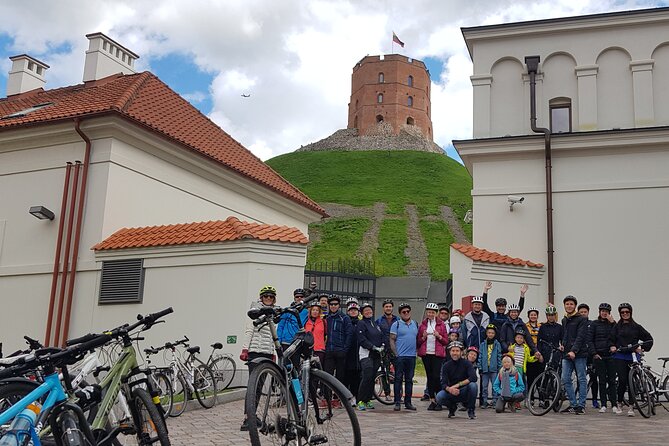 Bike Tour of Vilnius Highlights "Iconic Landmarks & Hidden Gems" - Vilnius Town Hall and the City’s Main Crossroads