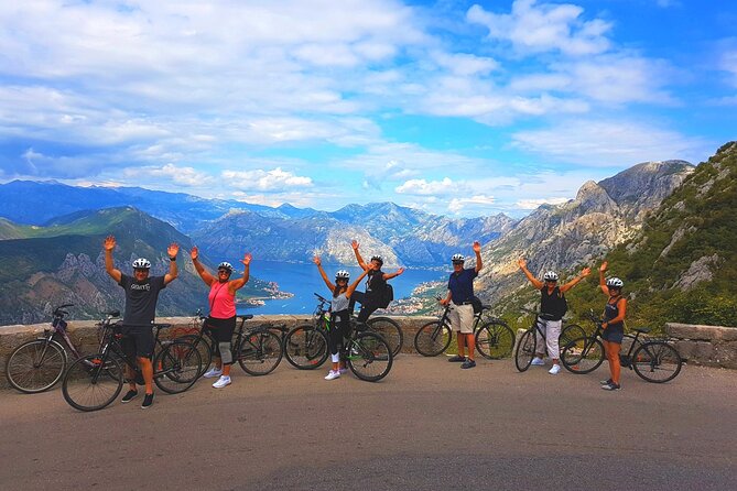 Bike tour - Panoramic downhill from Njegui and Kotor serpentines - Starting Point at Kotor’s City Walls for a Smooth Beginning