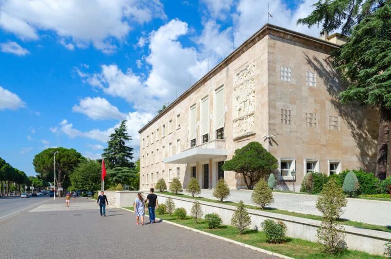 Bike Tour Tirana with the Local Guide - Exploring Postbllok and Enver Hoxha’s Former Residence