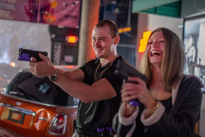 Bill Drill: Orlandos Most Thrilling Tactical Adventure - Practice on the Shooting Range Simulator