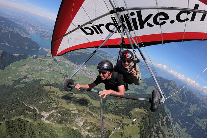 Birdlike Hang Gliding Lucerne - Optional Photos and Videos to Capture the Moment