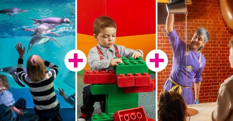 Birmingham: Cadbury World + SEA LIFE + LEGOLAND Discovery - Explore Birmingham’s Top Family Attractions with One Ticket