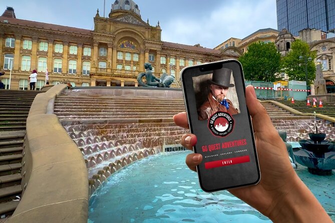 Birmingham Self Guided City Walk and Interactive Treasure Hunt - Explore Birmingham in a New Way with the Self-Guided Treasure Hunt