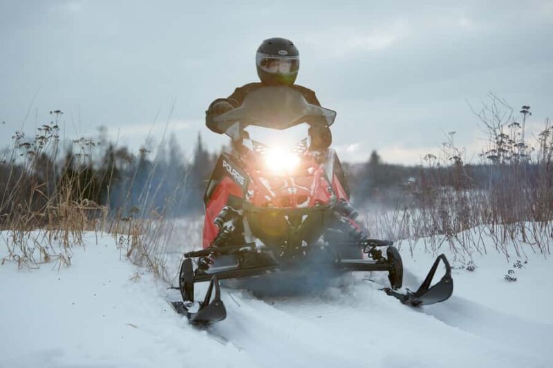 Black Hills: Self-Guided Snowmobile Adventure - Post-Ride Warm-up at Spearfish Canyon Lodge and Latchstring Inn