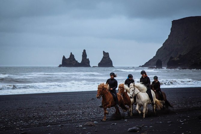 Black Sand Beach Horse Riding Tour from Vik - Key Points
