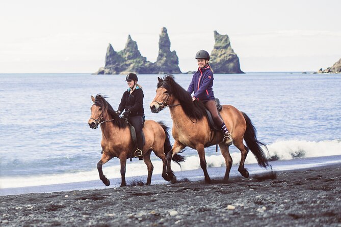 Black Sand Beach Horse Riding Tour from Vik - Safety and Comfort: Helmets and Physical Requirements