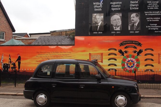 Black Taxi Mural "Tour Like A Local" - How This Tour Compares to Other Belfast Experiences