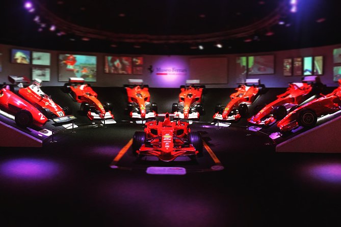 Black&Red:Lambo Museum,Ferrari Factory,Ferrari Museum,Lunch,Private transport - Key Points