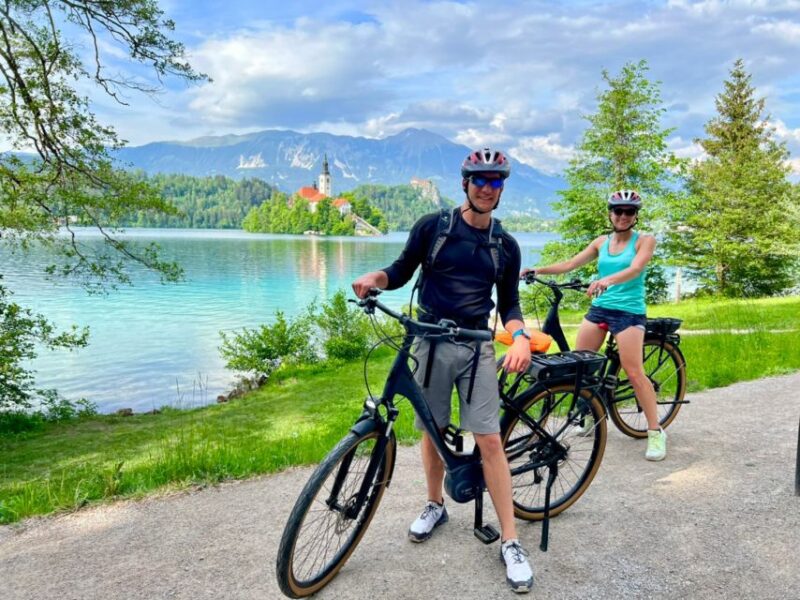 Bled eBike Tour - Visiting Bled Island with a Traditional Pletna Boat