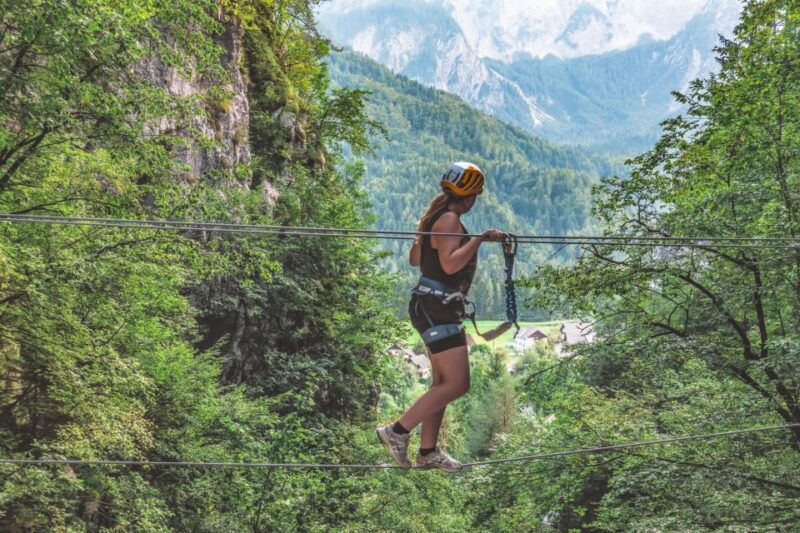 Bled: Fairytale Via Ferrata Route - The Waterfall Canyon Experience