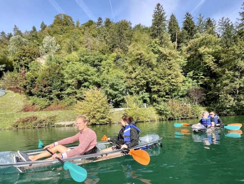 Bled: Guided Kayaking Tour in a Transparent Kayak - Key Points