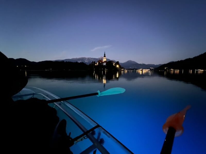 Bled: Guided Kayaking Tour in a Transparent Kayak - The Experience of Gliding Over Lake Bleds Calm Waters
