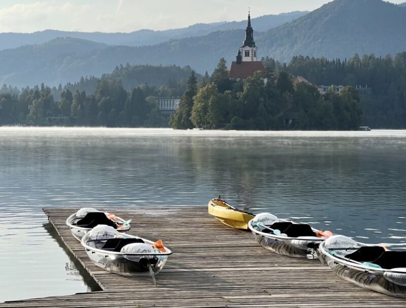 Bled: Guided Kayaking Tour in a Transparent Kayak - Booking, Cancellation, and Group Options