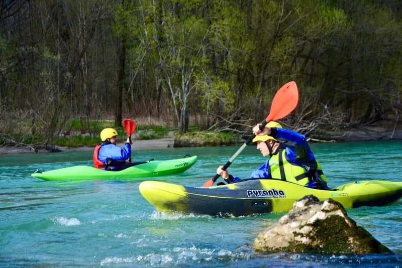 Bled: kayaking trip on the river Sava - Key Points