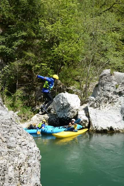 Bled: kayaking trip on the river Sava - Logistics and Group Size