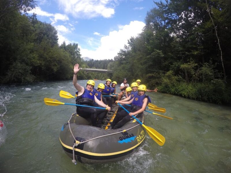 Bled-Rafting on Sava 13km - The Experience Guides at Tinaraft